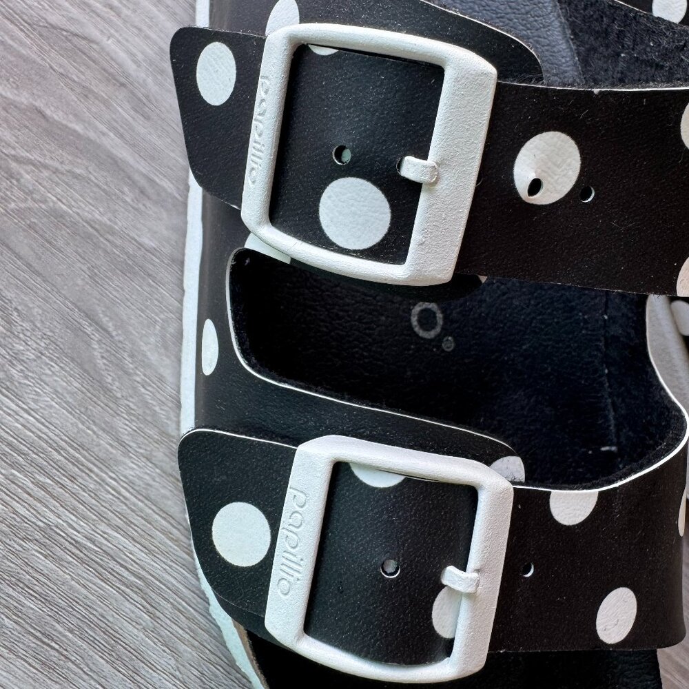 Birkenstock Papillio Arizona Platform Polka Dot Sandals EU 36 / US 5-5.5 - Picture 11 of 14